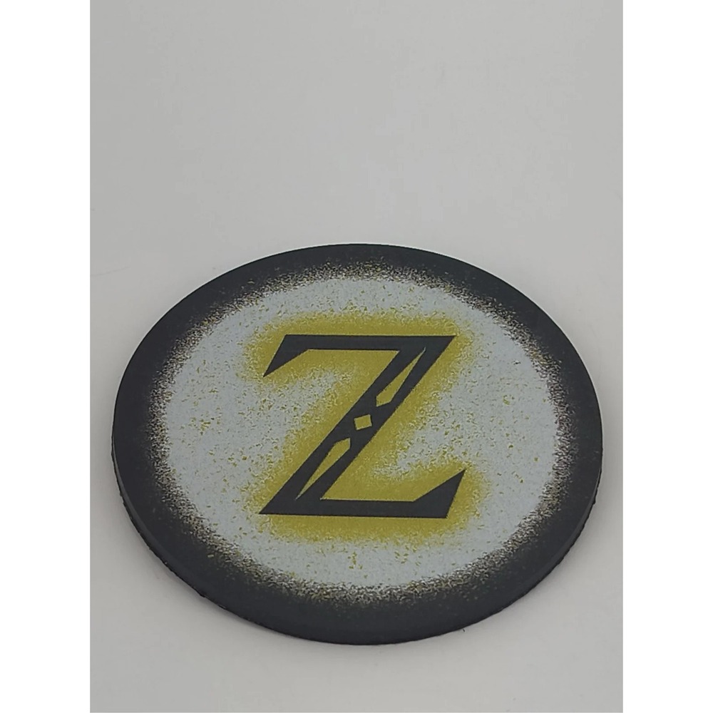 Zelda Symbol Rubber Drink Coaster Nintendo Gaming Decor Apparel Clothing